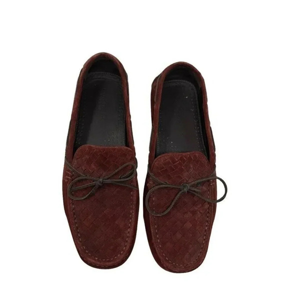 Bottega Veneta loafers Intrecciato cervo wave driver Mens Size 42.5 9.5 moc - Picture 1 of 14